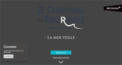 Desktop Screenshot of chateaudutaureau.com